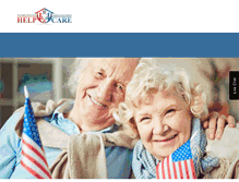 Tablet Screenshot of helpandcare.com